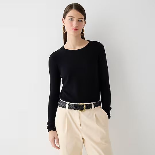 Cashmere classic-fit crewneck sweater | J.Crew US