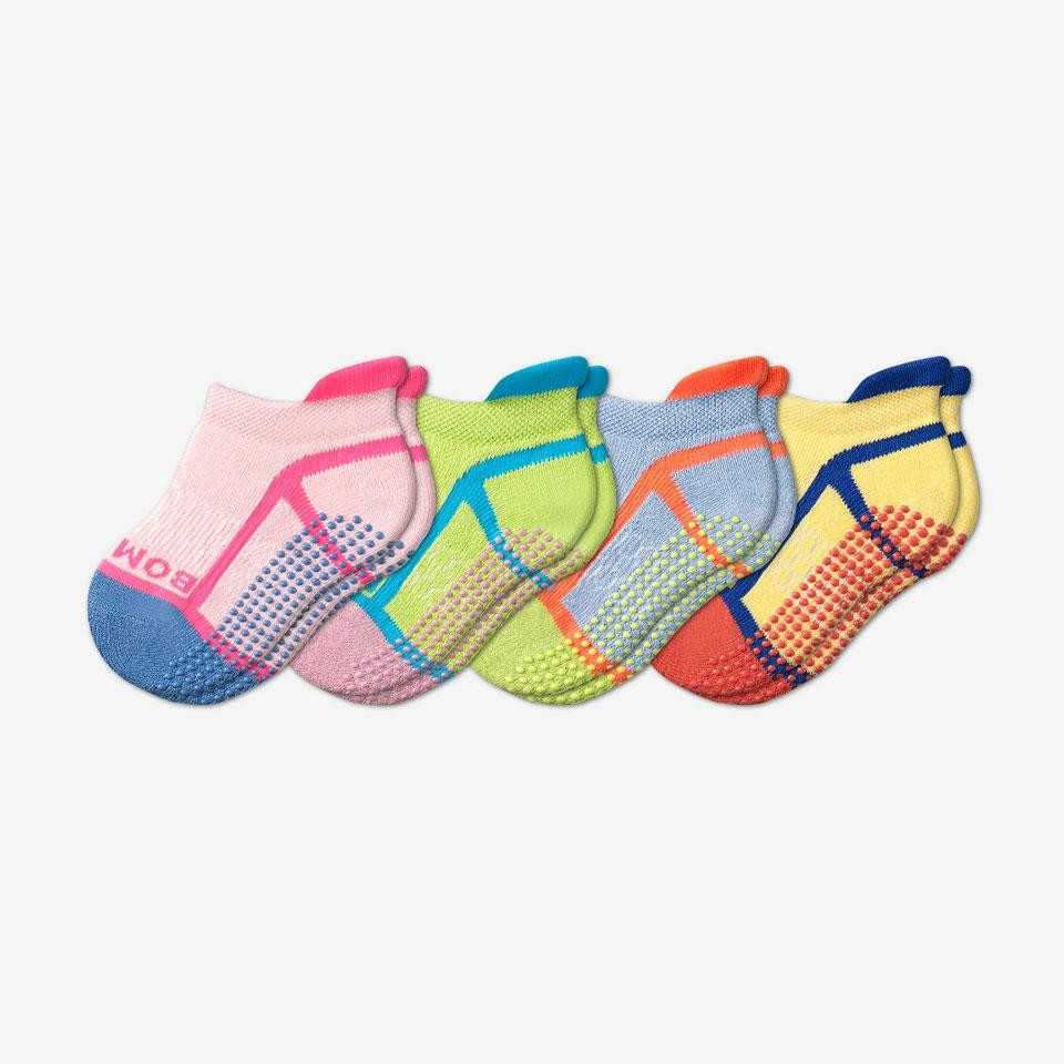 Toddler Gripper Ankle Sock 4-Pack | Bombas