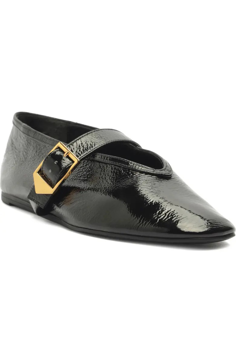 Courtney Patent Leather Mary Jane Flat (Women) | Nordstrom