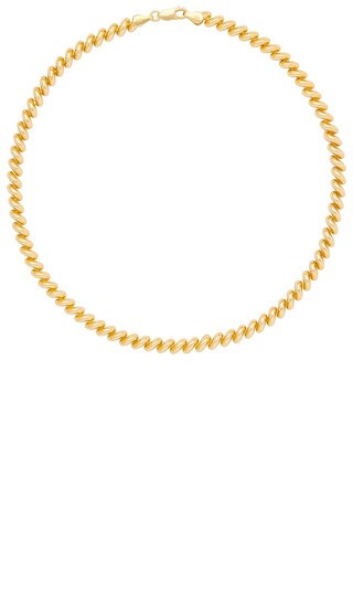 San Marcos Necklace in 14k Yellow Gold Plated | Revolve Clothing (Global)