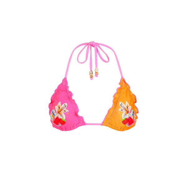 Lettuce Edge Bralette Bikini Top - Tropical Haven | Kulani Kinis US