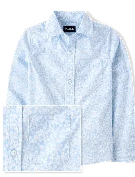 Boys Dad And Me Gingham Poplin Button Up Shirt - whirlwind | The Children's Place