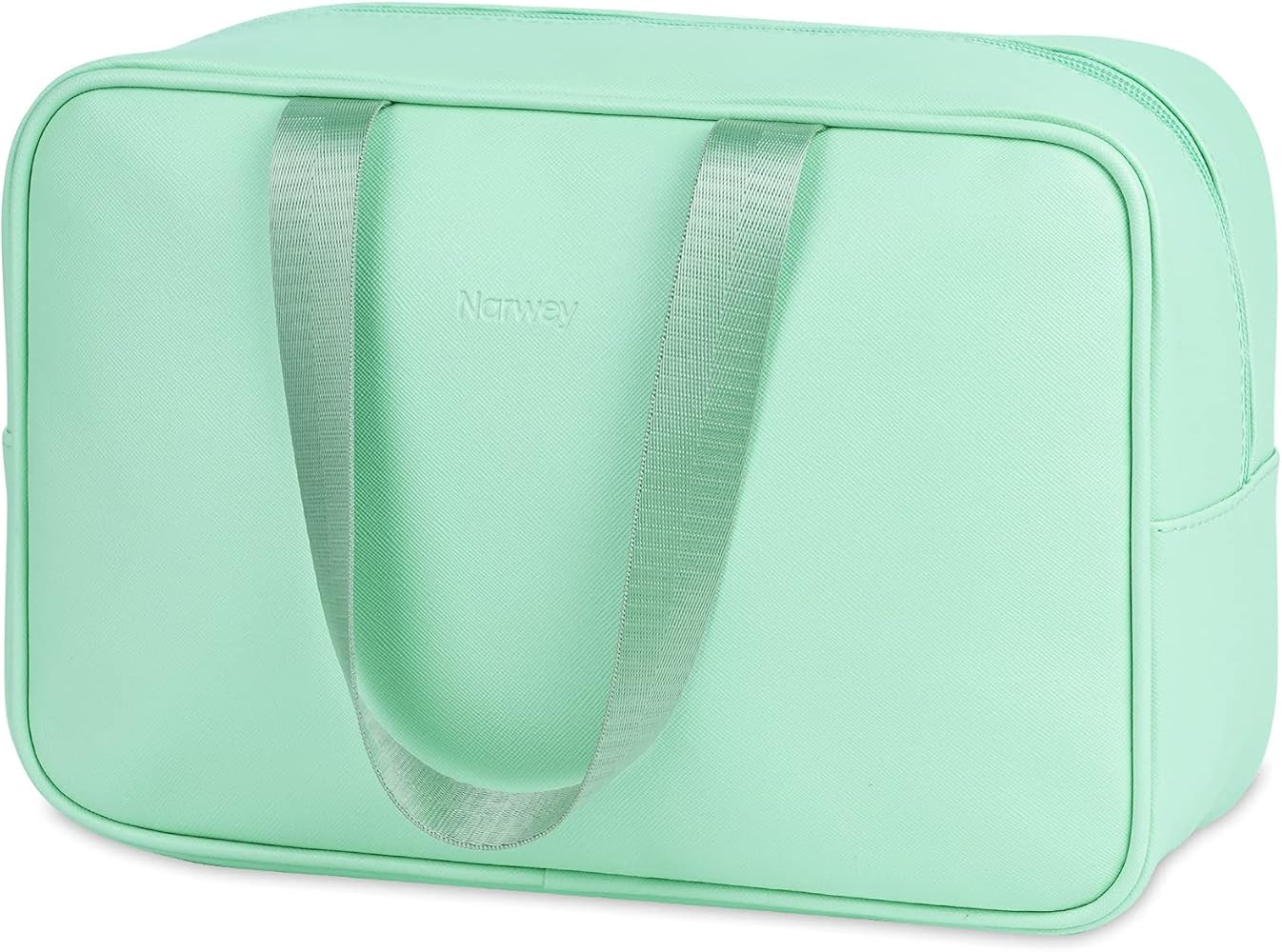 Full Size Toiletry Bag Large Cosmetic Bag Travel Makeup Bag Organizer for Women and Girl (Large, Min | Amazon (US)