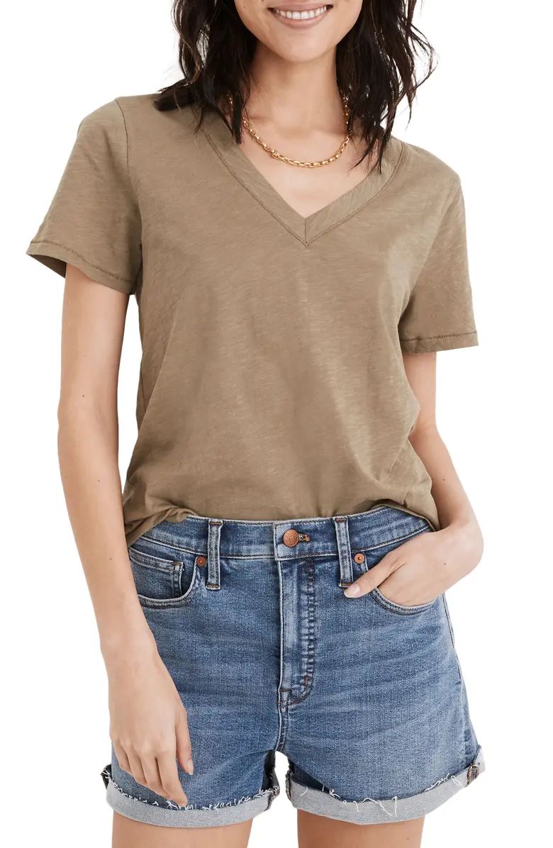 Whisper Cotton V-Neck T-Shirt | Nordstrom