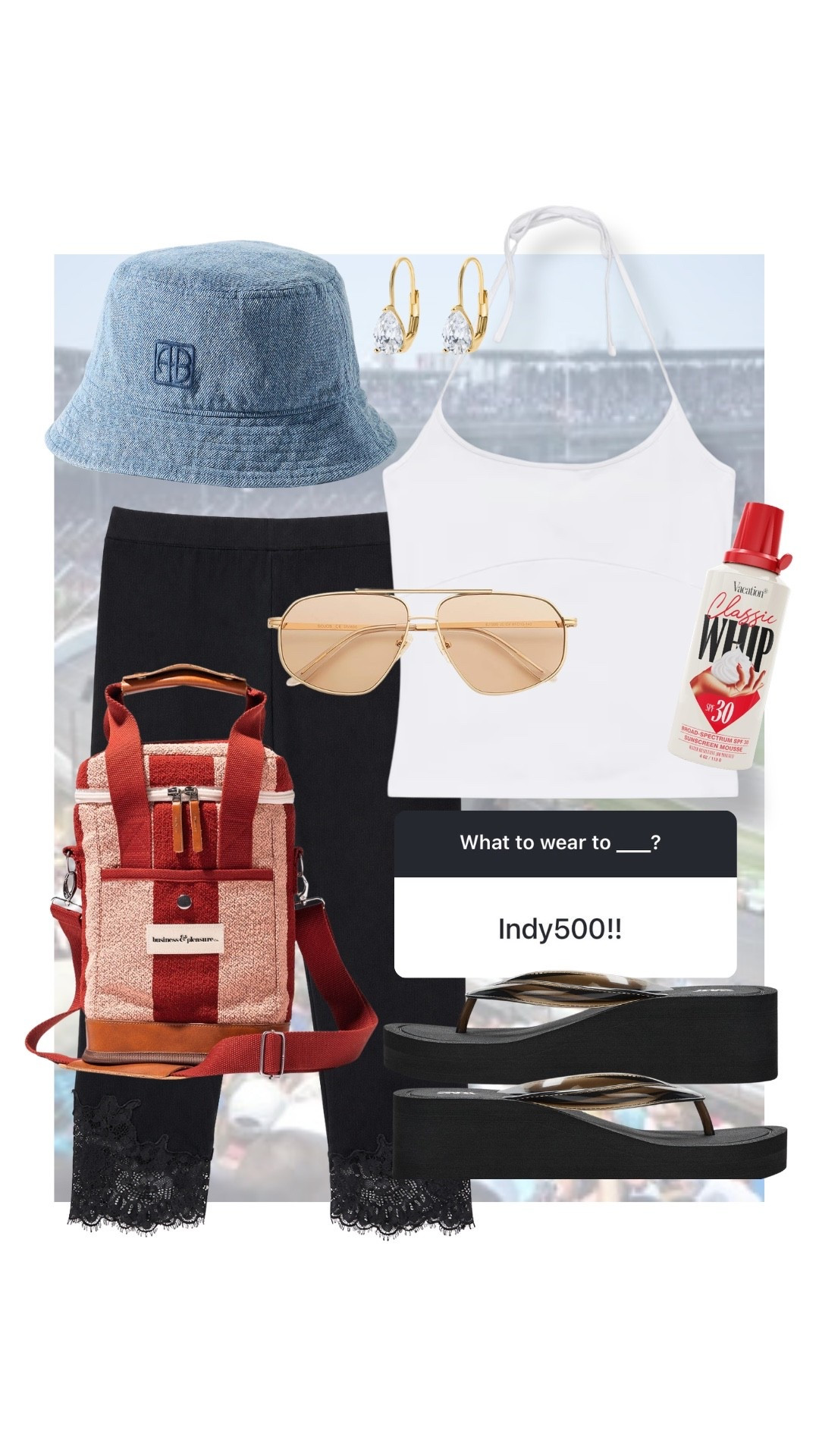 What to wear to the Indy 500! #kathleenpost

Indianapolis 500 race outfit, stands Indy 500 outfit, Memorial Day weekend