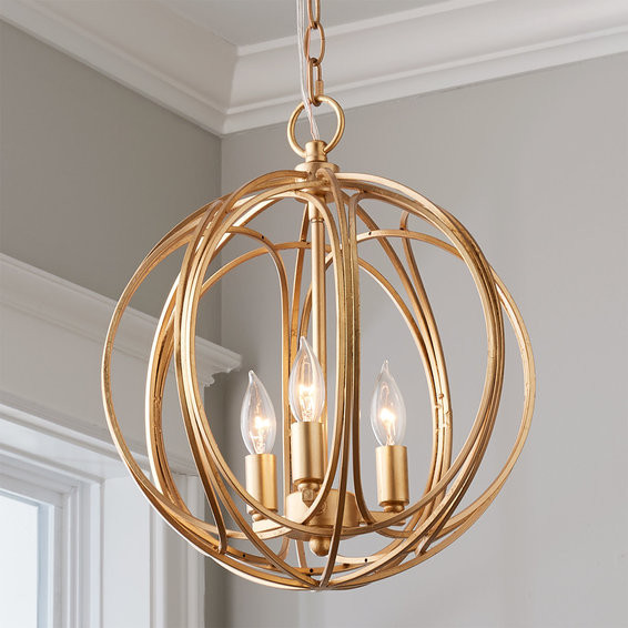 Luna 3 Light Circlet Chandelier - Small | Shades of Light