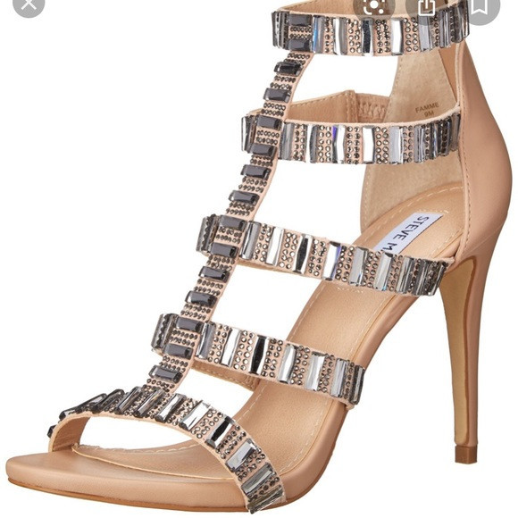 Steve Madden caged rhinestone heels | Poshmark