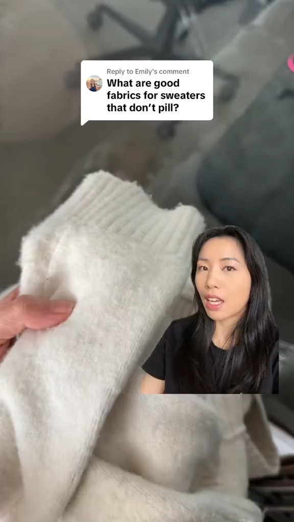 How to buy sweaters that actually last more than 1 wash: 