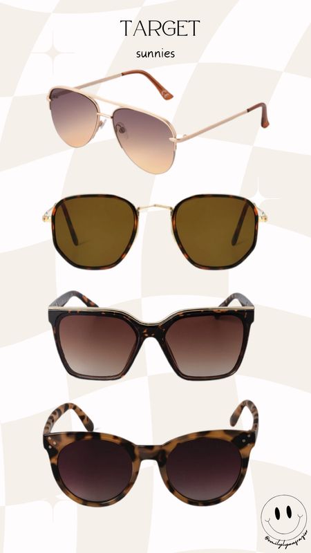 New sunnies are Target! 

So cute and only $15

#LTKFindsUnder50 #LTKSeasonal #LTKStyleTip