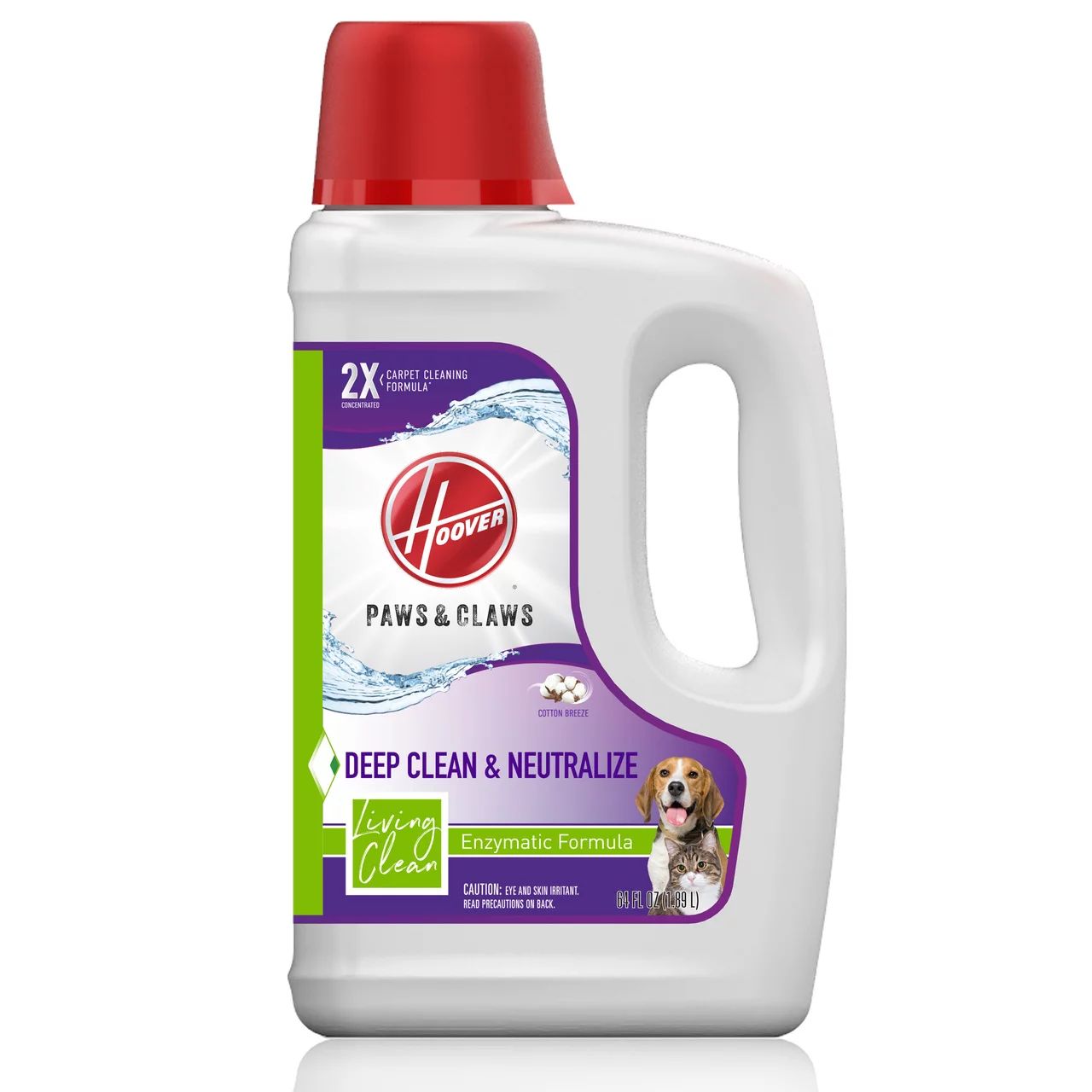 Hoover Pet Stain & Odor with Stainguard Carpet Cleaner Solution, 64Oz, AH30927 - Walmart.com | Walmart (US)