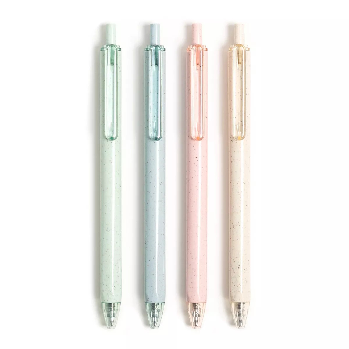 U Brands U-Eco 4pk Gel Pens Black Ink Pastel Speckle | Target