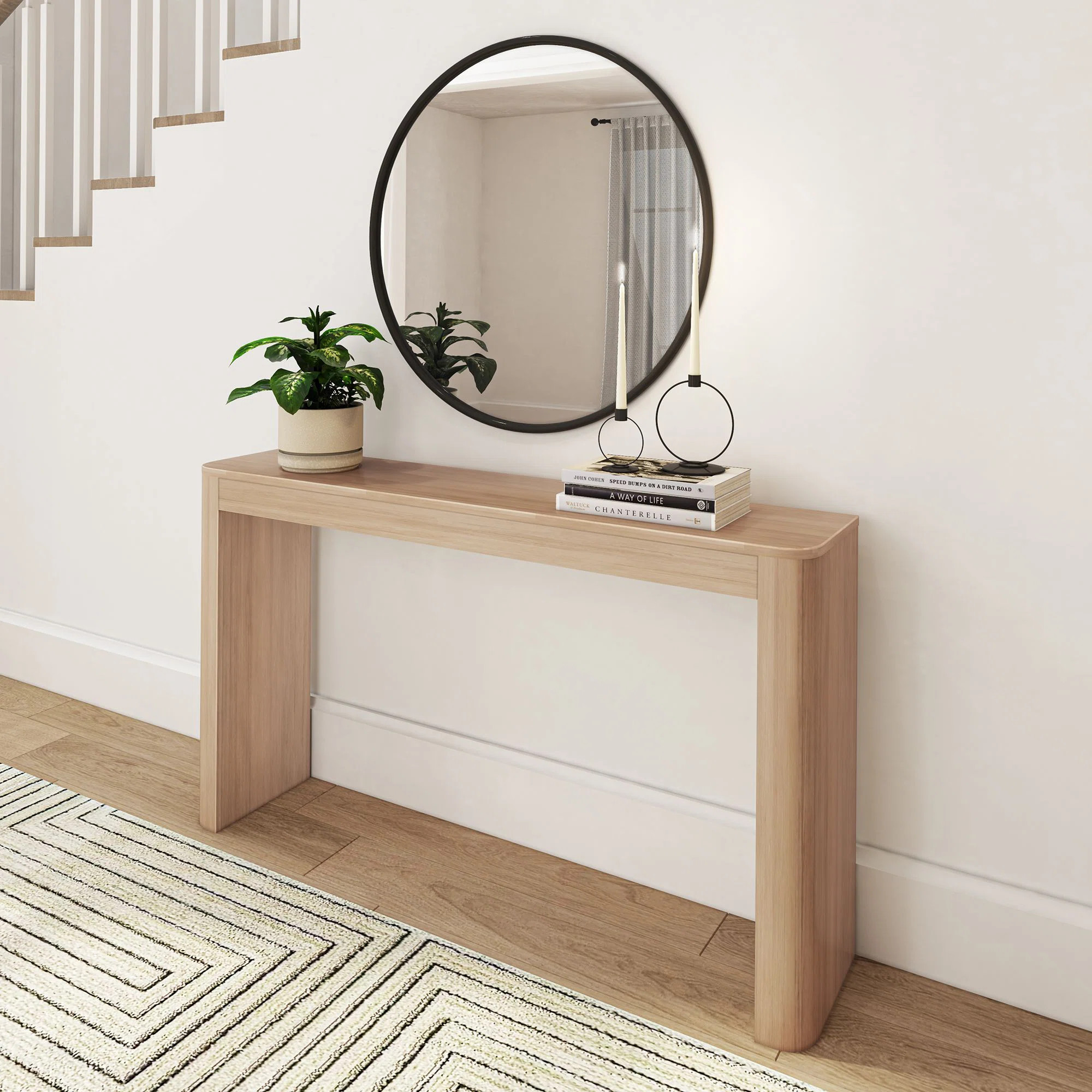 Stemple Solid Wood Console Table | Wayfair North America