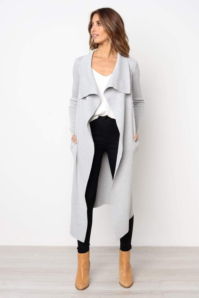 Audrina Cardigan - Grey | Petal & Pup (US)