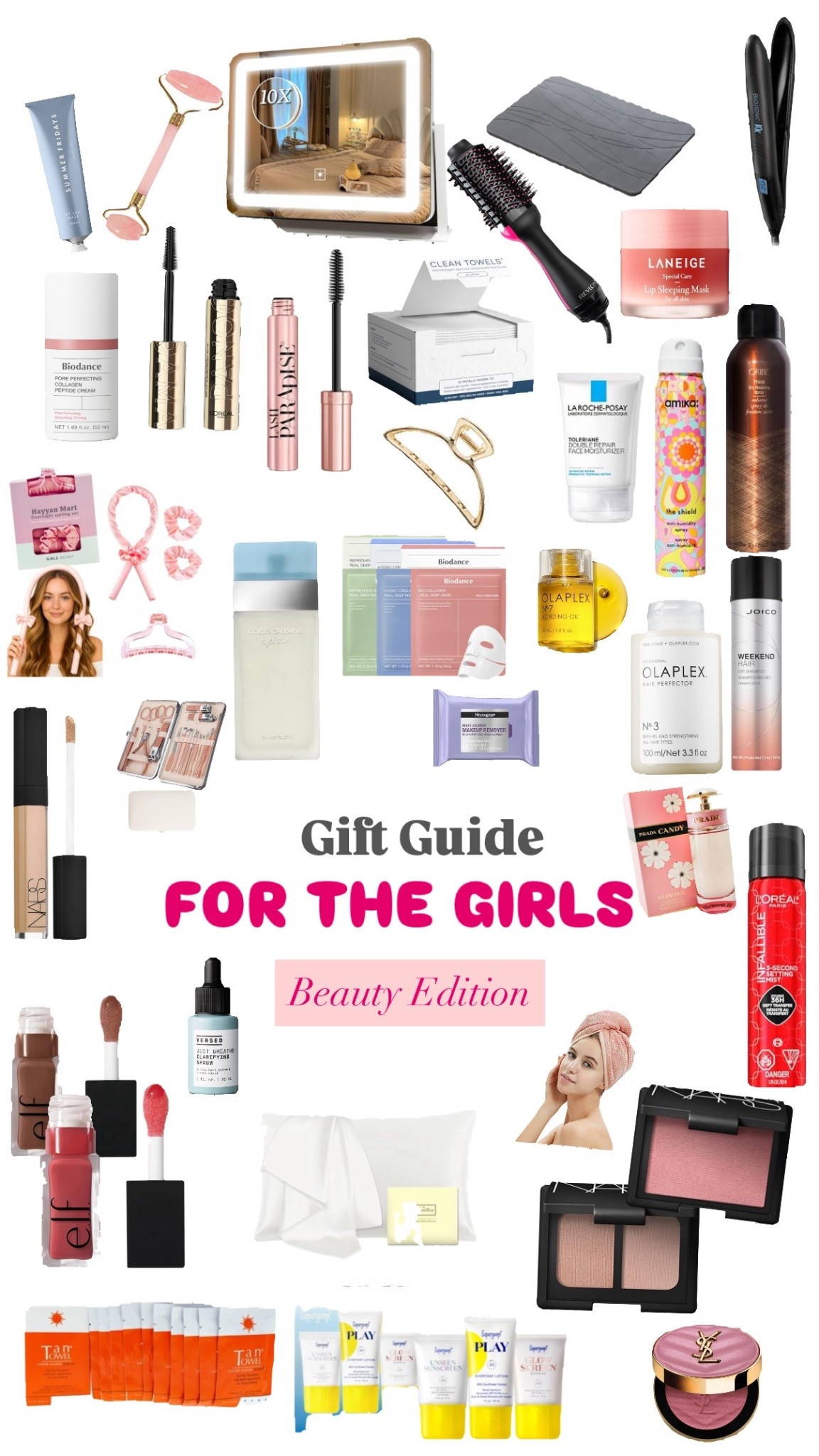 A jam packed gift guide for the girls, featuring all beauty products. These would make for great gifts or stocking stuffers 🤍

#LTKWomen #LTKForHer #LTKGirls #ValentinesDay #ValentinesDayGifts #GiftGuide #GiftsForHer #StockingStuffersForWomen #GirlsGiftGuide #GirlsGifts #Wife #Mom #Daughter #Girlfriend #Sister #SkinCare #Hair #MakeUp #Women #StockingStuffers #LastMinute #Perfume #HairClup #DeyShampoo #Olaplex #FastShipping #MakeUpSettingSpray #GlassSkin #Moisterizer #LipOil

#LTKGiftGuide