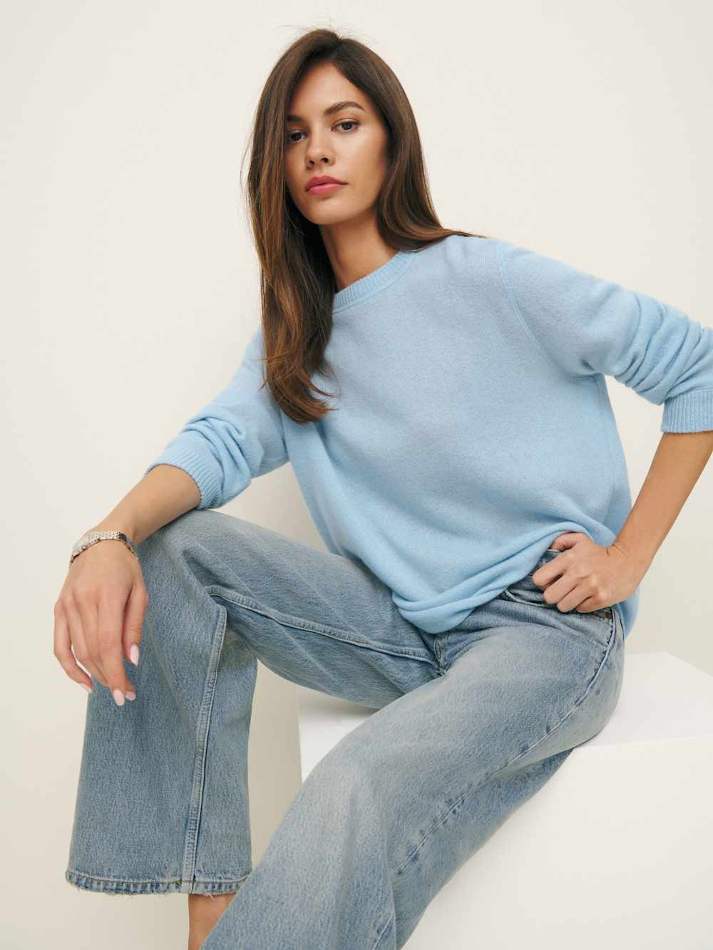 Cashmere Boyfriend Sweater | Reformation (Global)