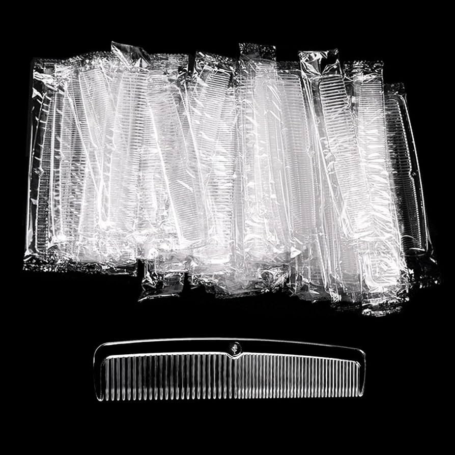 Disposable Combs，combs in Bulk ，50 Pack Individually Wrapped Combs，2 Use，sturdy and Thick... | Amazon (US)