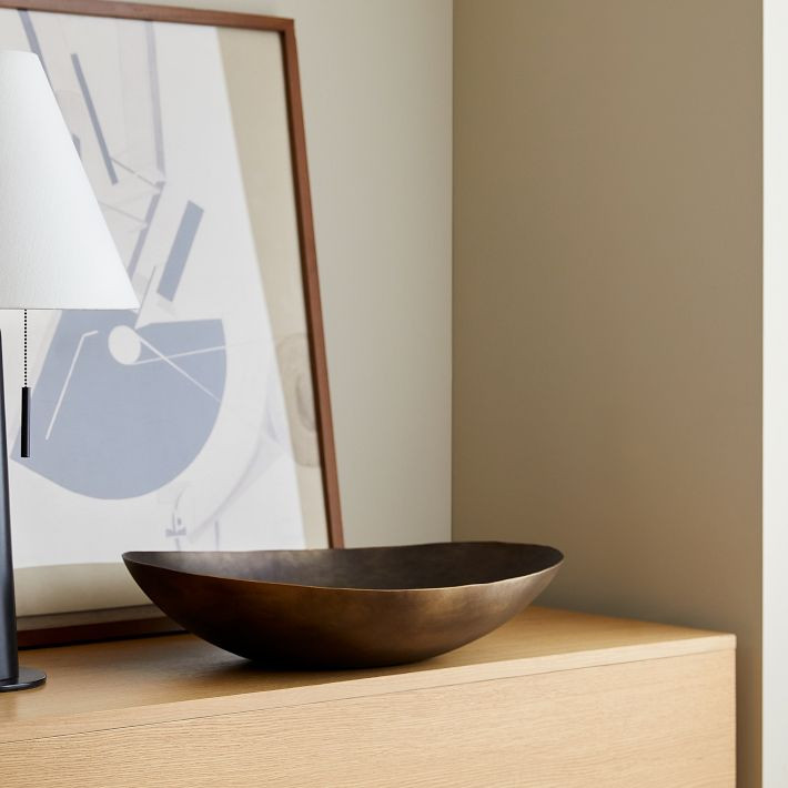 Organic Metal Bowls | West Elm (US)