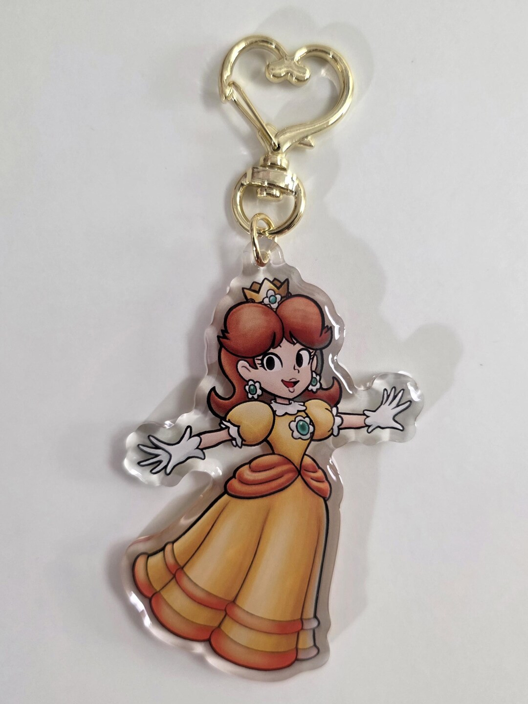 Flower Princess Keychain - Etsy | Etsy (US)