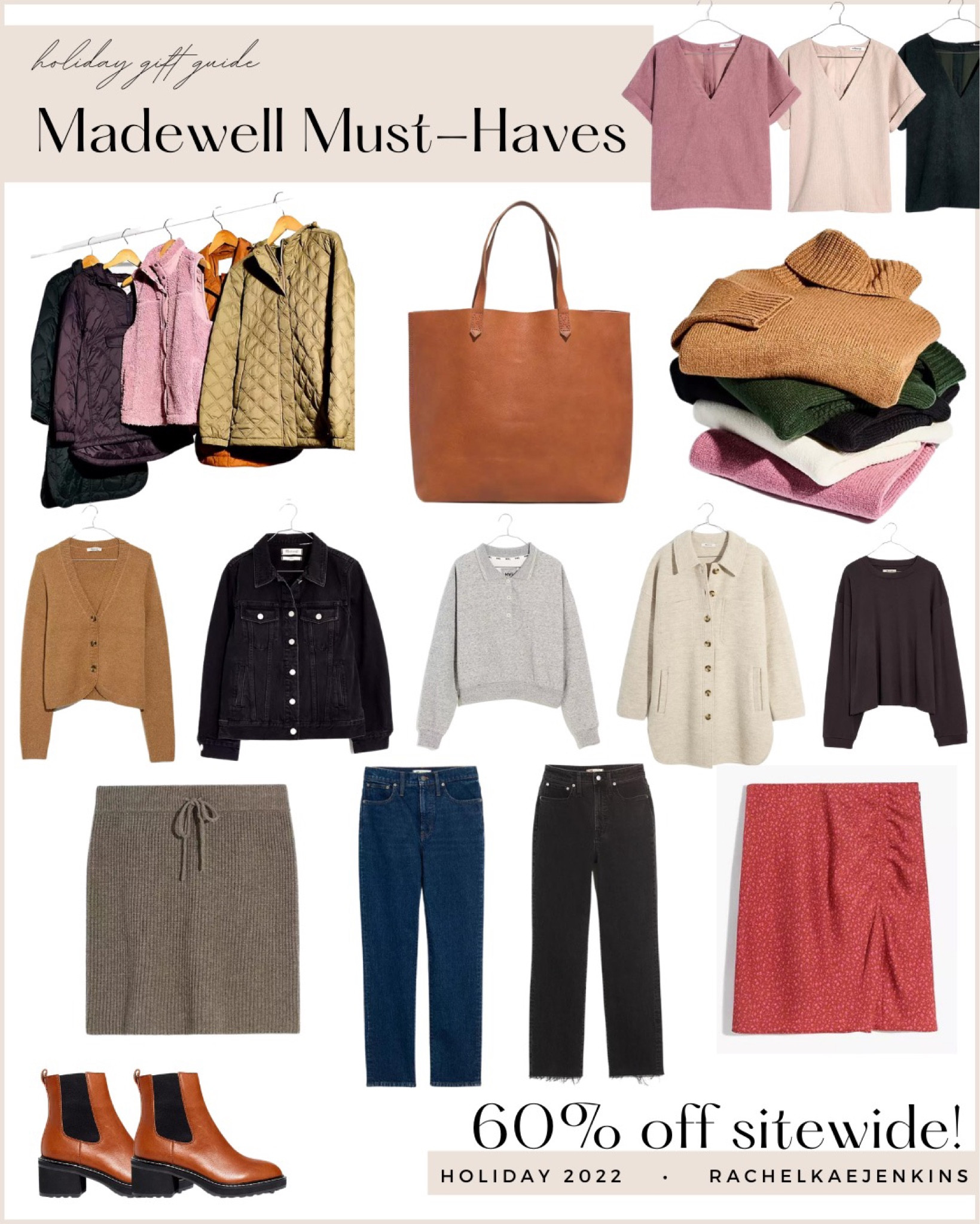Madewell must haves, madewell staples  

#LTKGiftGuide #LTKSeasonal #LTKHoliday