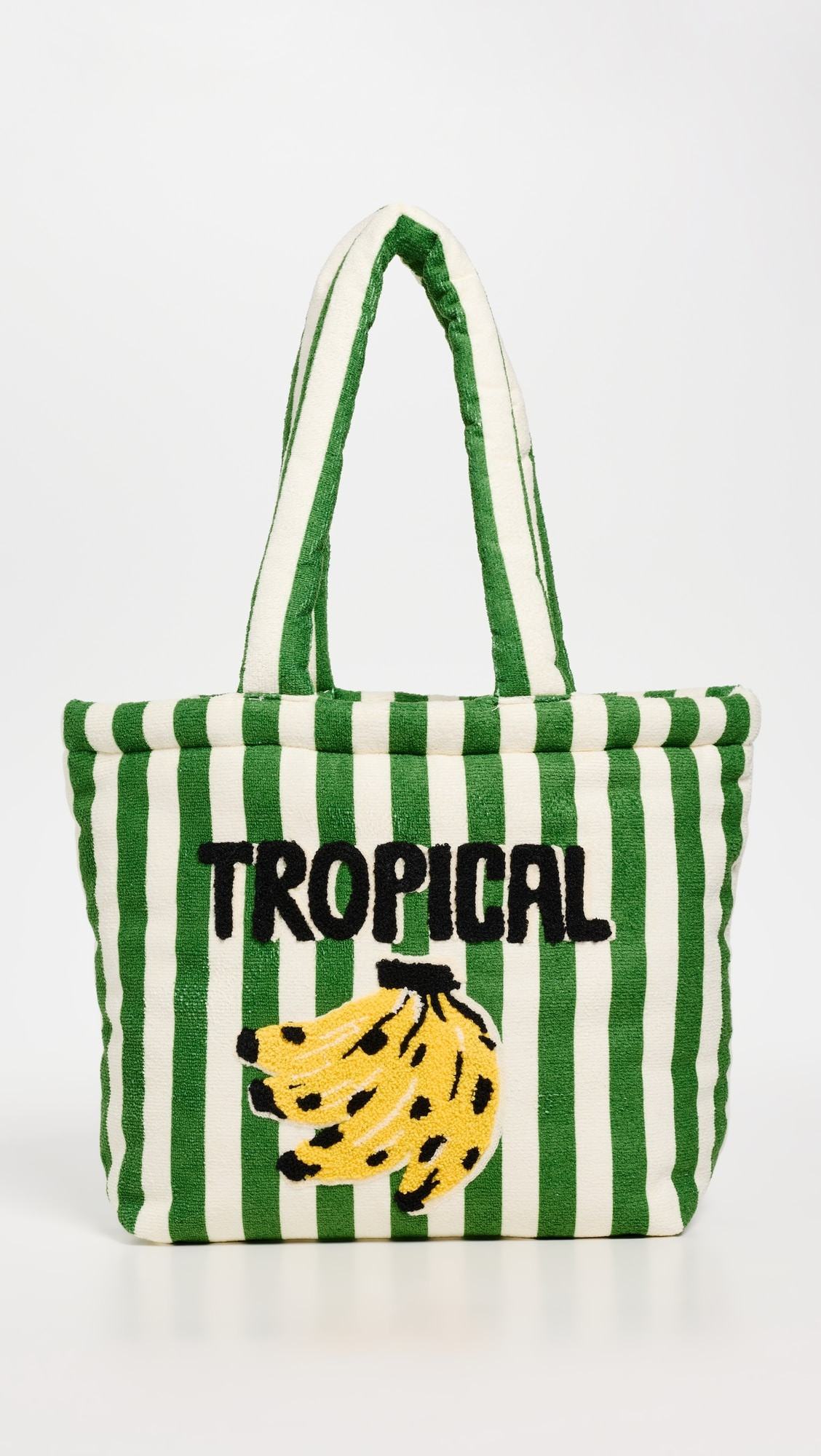 Stripe Banana Tropical Tote | Shopbop