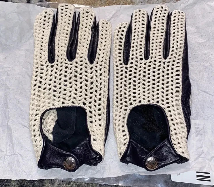 ALD / Porsche 356 Crochet Driving Gloves | eBay US