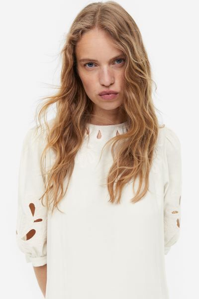 Broderie anglaise dress | H&M (UK, MY, IN, SG, PH, TW, HK)