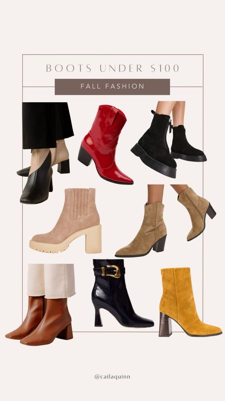 Fall Fashion: Boots under $100

#LTKfindsunder100 #LTKstyletip #LTKSeasonal