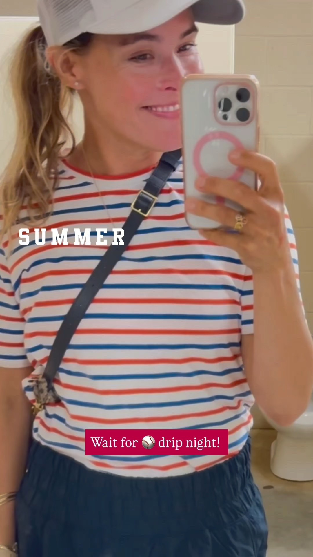 All my summer sports mom favorites in one place: 
Kule T shirts: size M
CRZ yoga skorts: Size M 
Abercrombie Dress Size M Tall 

#LTKActive #LTKOver40