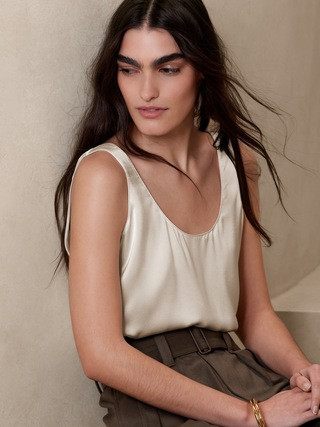 Sublime Silk Tank | Banana Republic (US)