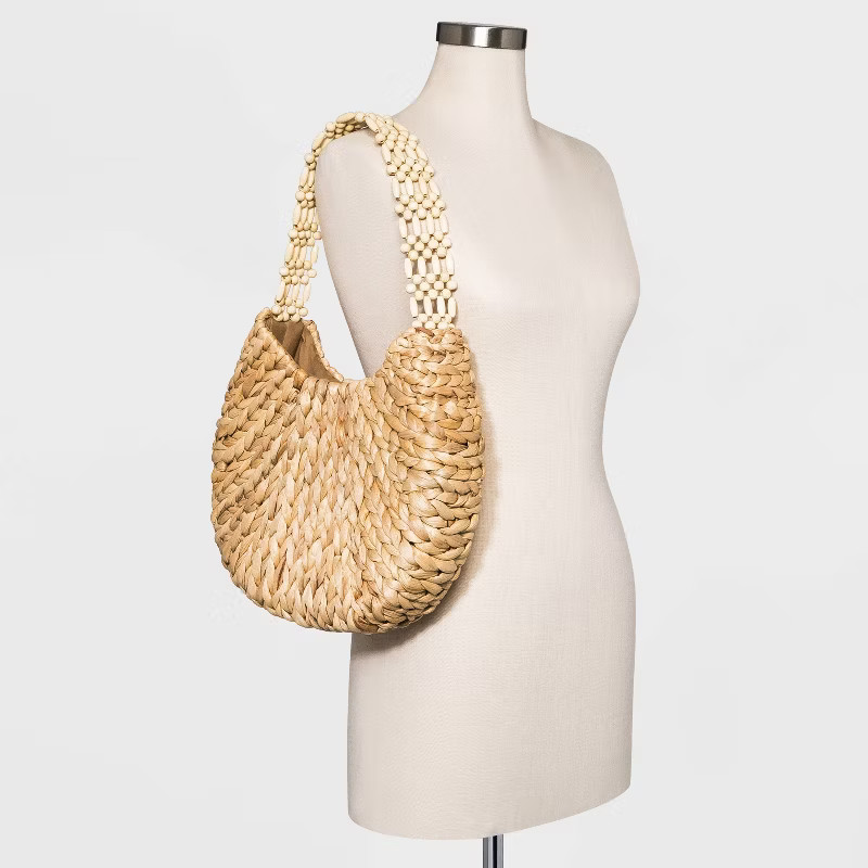 Hyacinth Tote Handbag - A New Day™ Natural | Target