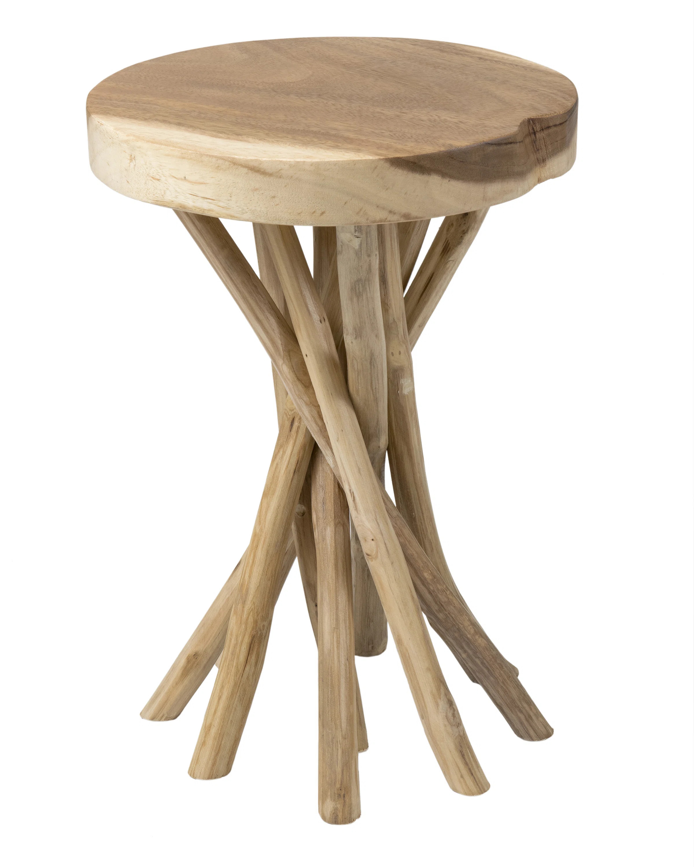 Selah Solid Wood Pedestal End Table | Wayfair Professional