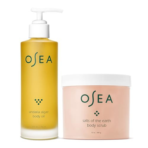 OSEA Body Glow Duo - Undaria Algae™ Body Oil & Salt of Earth Body Scrub | Amazon (US)