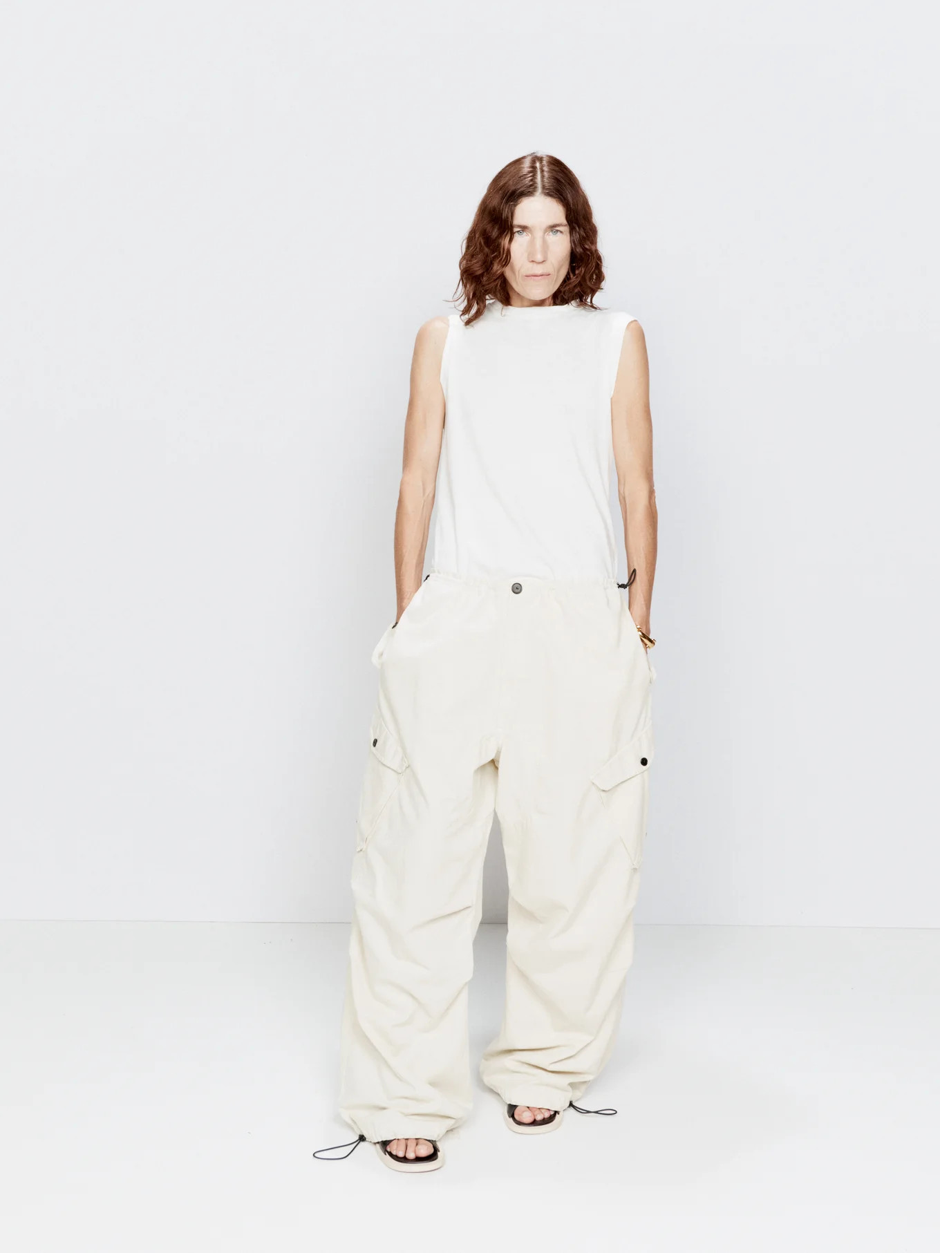 Giant pocket-side combat trousers | Raey | Matches (UK)