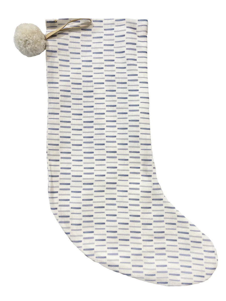 Sweetgrass Stocking in Sapphire | Megan Molten