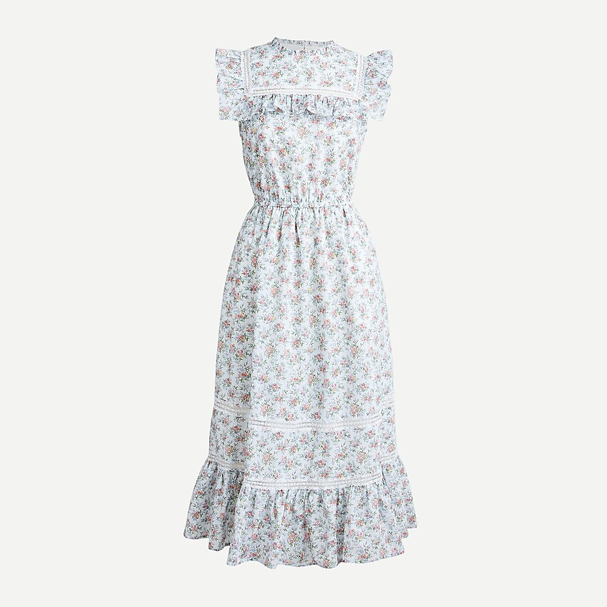 Tiered ruffle dress in Liberty ® Winding Roses | J. Crew US