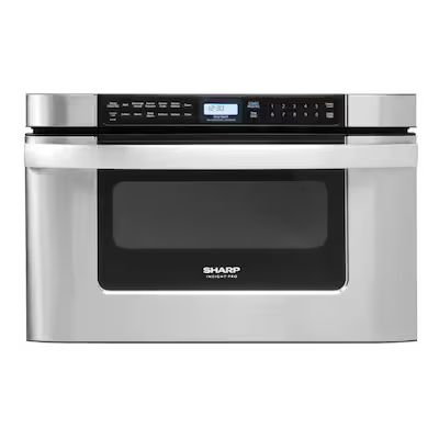 Sharp 1.2-cu ft Microwave Drawer (Stainless Steel) (23.875-in) Lowes.com | Lowe's