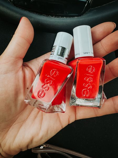 Essie gel polished for spring and summer! The perfect reds! Rock the runway is a true red. Electric geometric is a coral red! 

#nailpolish #summer #spring #essie #red #amazon #target #gelnails 

#LTKtravel #LTKbeauty #LTKstyletip