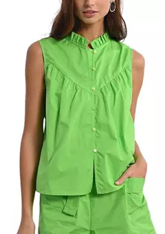 Lili Sidonio Women's Sleeveless Woven Shirt | Belk