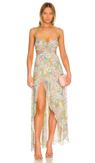Guinevere Maxi Dress in Green | Revolve Clothing (Global)