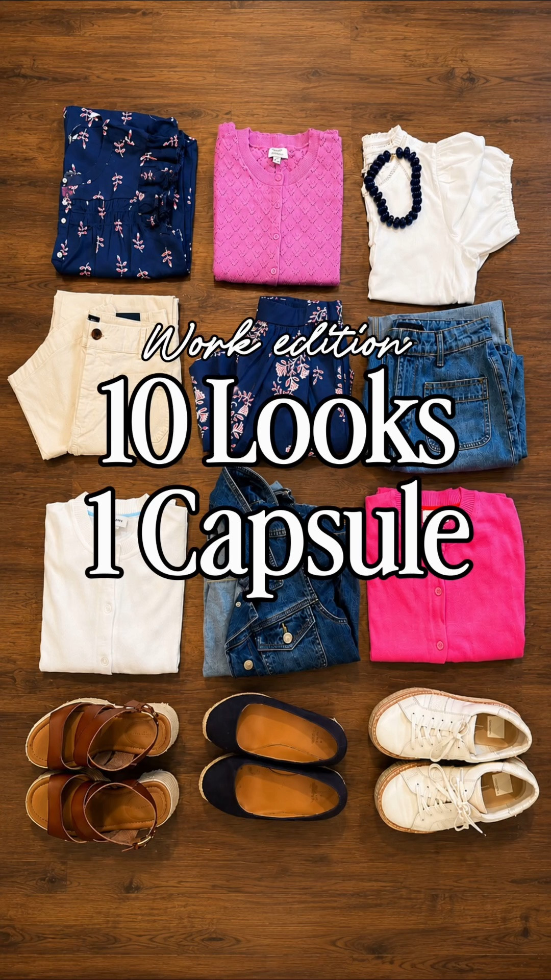 I mixed J.Crew Factory and Walmart to create one workwear capsule… and I bet you can’t tell which pieces came from where. That’s my favorite kind of style—classic, timeless, and budget-friendly.

These pieces mix and match into so many teacher and work outfits, making busy mornings so much easier. Even better? Teachers get an extra discount at J.Crew Factory, so it’s the perfect time to add a few elevated basics to your wardrobe.

Comment WORK and I’ll send you all the links!

5’5” | Wearing XS in tops and cardigans, size 0 in bottoms.

teacher outfits, teacher style, teacher wardrobe, teacher capsule wardrobe, workwear capsule, business casual outfits, classroom style, affordable fashion, Walmart fashion, J.Crew Factory style, mix and match outfits, back to school outfits, fall teacher outfits, workwear inspiration, capsule closet, classic style, preppy fashion, office outfits, school outfits, comfortable workwear, elevated basics, affordable work outfits, teacher fashion over 40, timeless style, everyday outfits, budget-friendly fashion, classroom chic, teacher wardrobe essentials, casual work outfits, women’s workwear