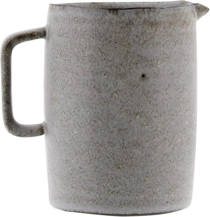 HomArt 7135-0 Tiburon Pitcher, Medium, Ceramic, Light Grey Glaze | Amazon (US)