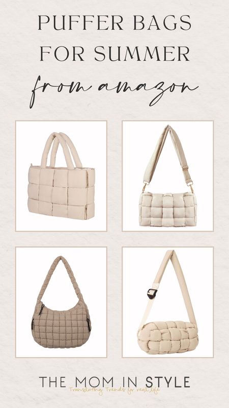 Amazon Puffer Bags 🌿

puffer bag // summer bag // summer purse // affordable fashion // amazon fashion // amazon finds // amazon fashion finds

#LTKStyleTip #LTKFindsUnder50 #LTKFindsUnder100