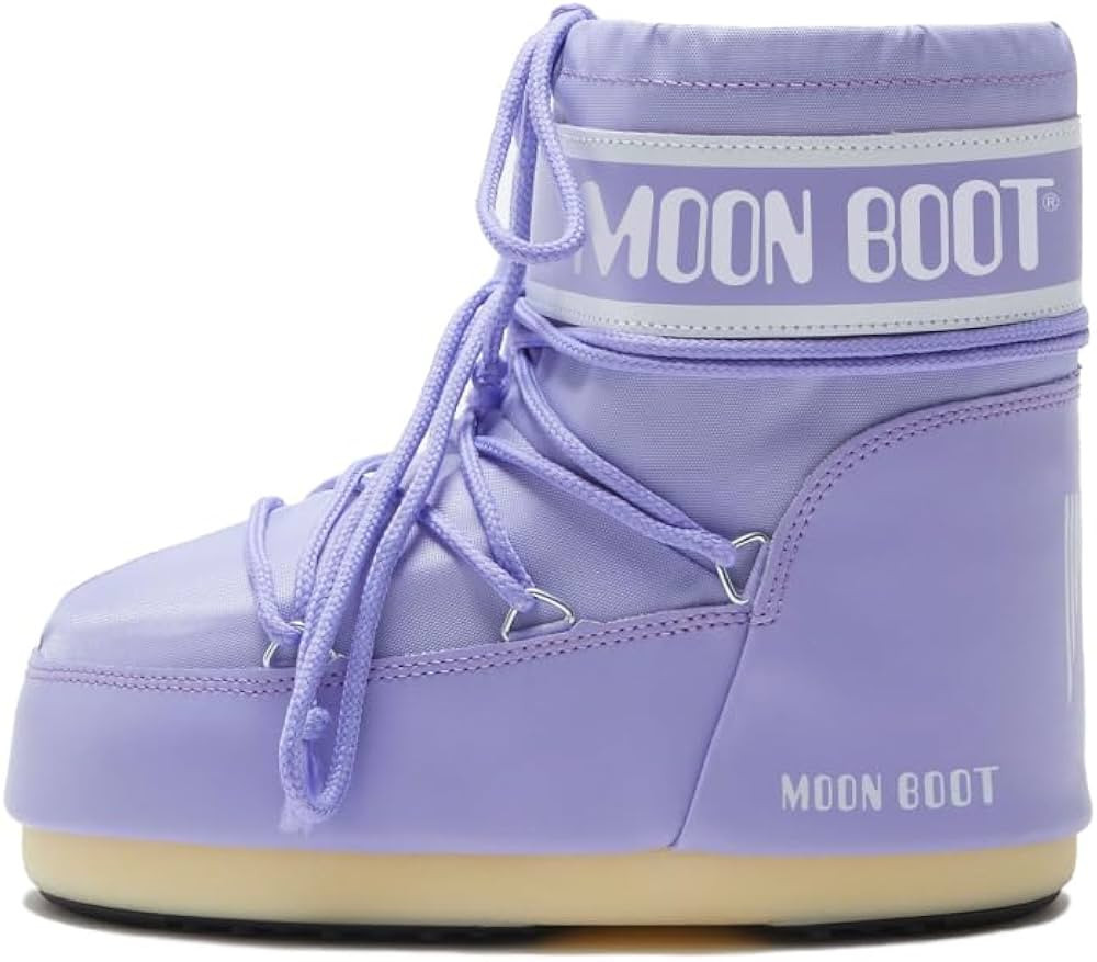 Amazon.com: Moon Boot Icon Low Insulated Slip On Unisex Snow Boots, M11.5-13, W12.5-14, Bougainvi... | Amazon (US)