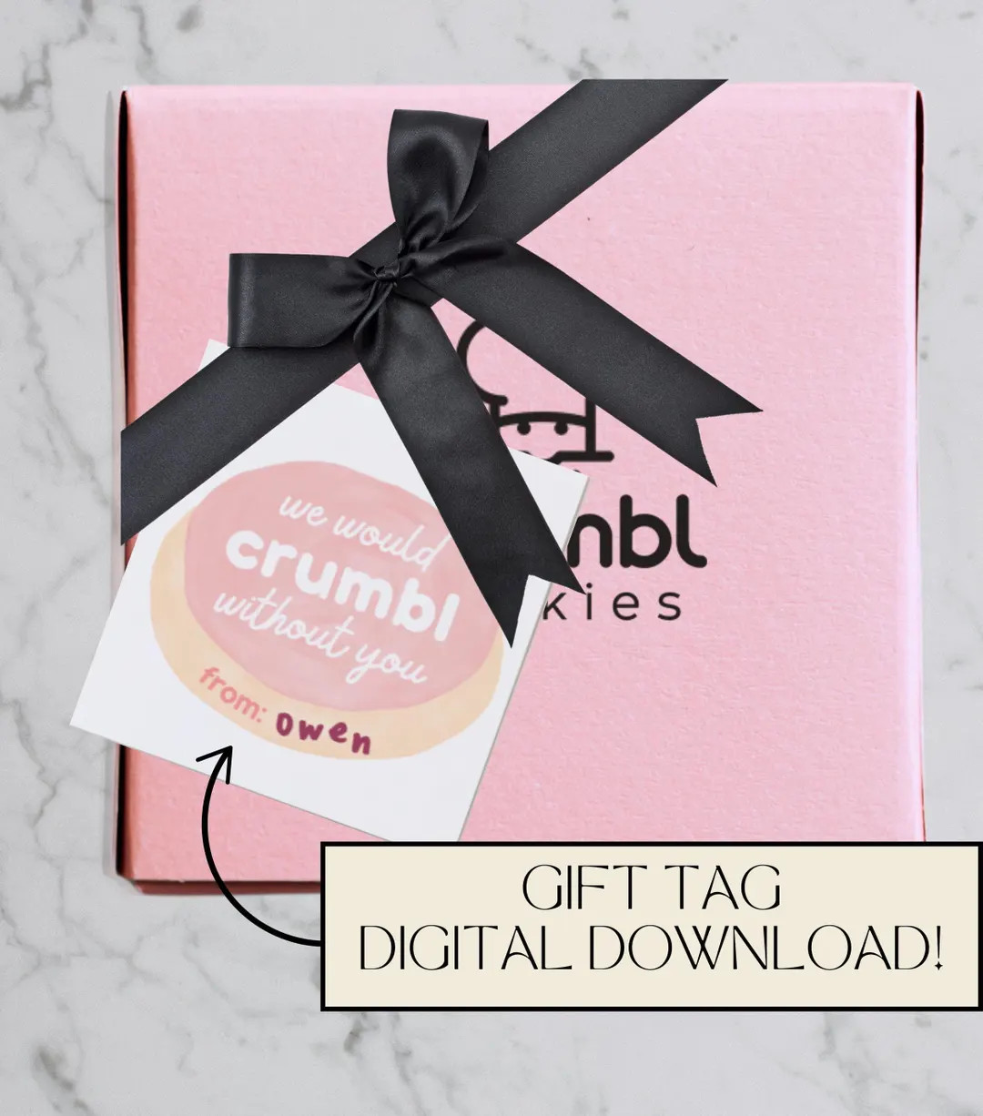 Digital Download Gift Tag We Would Crumbl Without You Thank You Teacher Appreciation Gift - Etsy | Etsy (US)