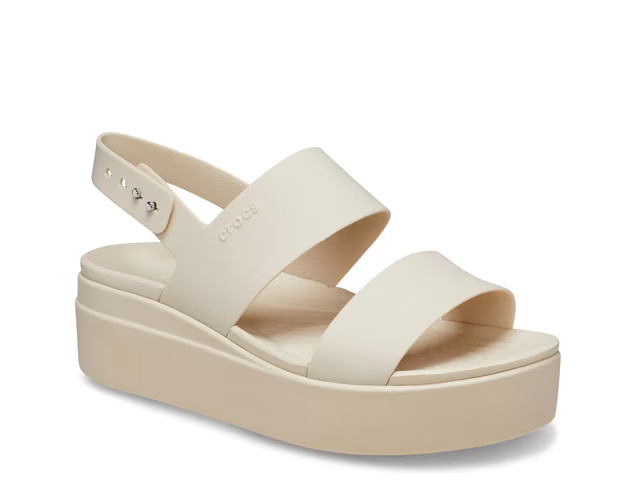 Crocs Brooklyn Low Wedge Sandal - Women's | DSW