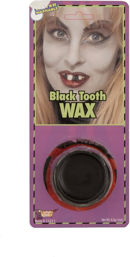 Forum Novelties 13211 Unisex-Adults Makeup Tooth, Black, Standard, Multicolor | Amazon (US)