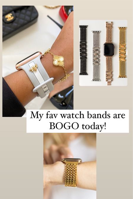 BOGO watch bands! Buy one get one 50% off 

#LTKunder50 #LTKfit #LTKsalealert