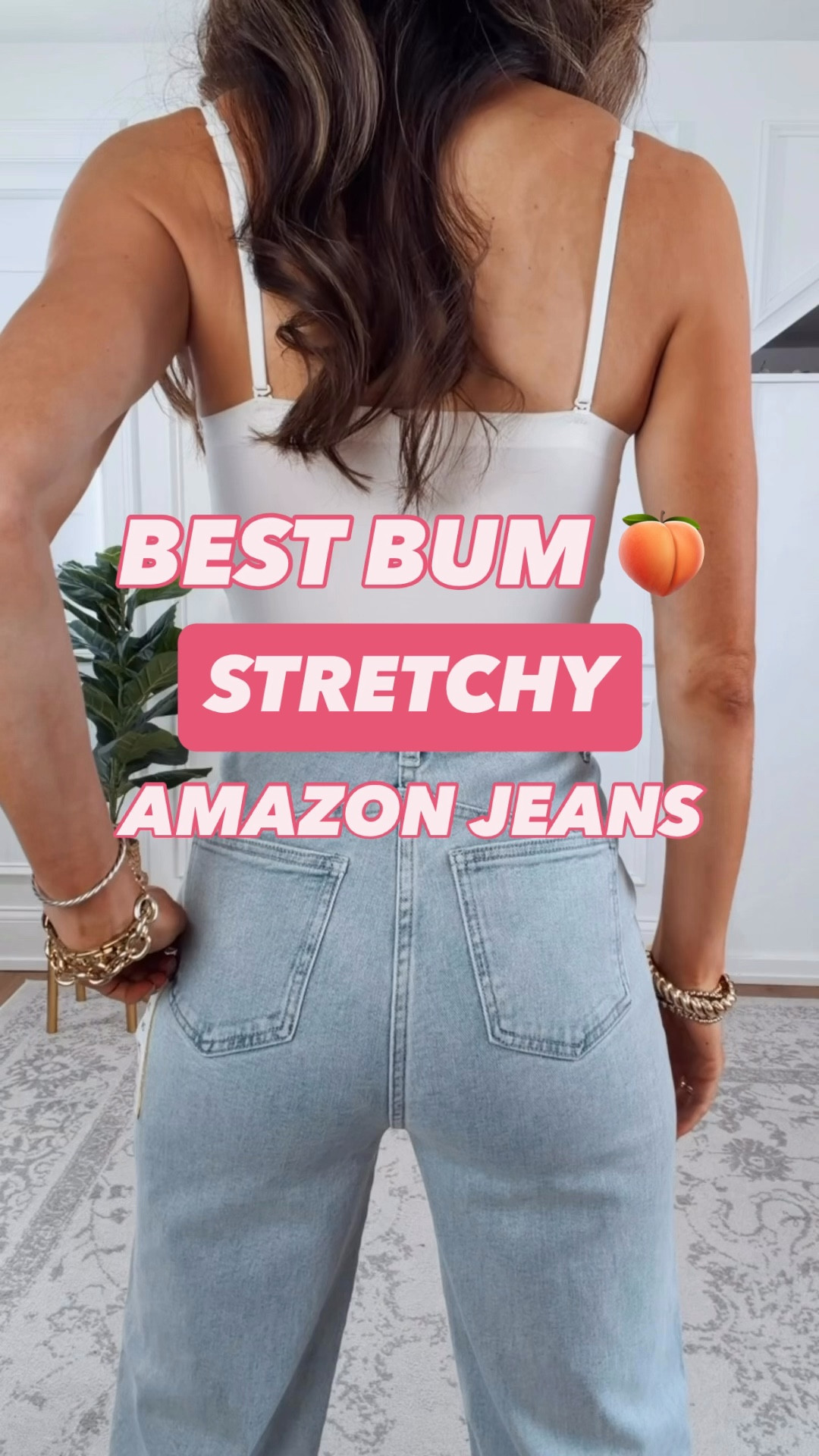 Best Bum Stretchy Jeans & 4-in-2 Tank (combines a tube top, bra, cami and shapewear all in one!). I’m wearing a size small tank snd 0 jeans. Jeans fit slightly big at waist (size down if in-between sizes). Jeans are cuffable to tailor to your height. 

#LTKgrwm #LTKdayinmylife #LTKootd