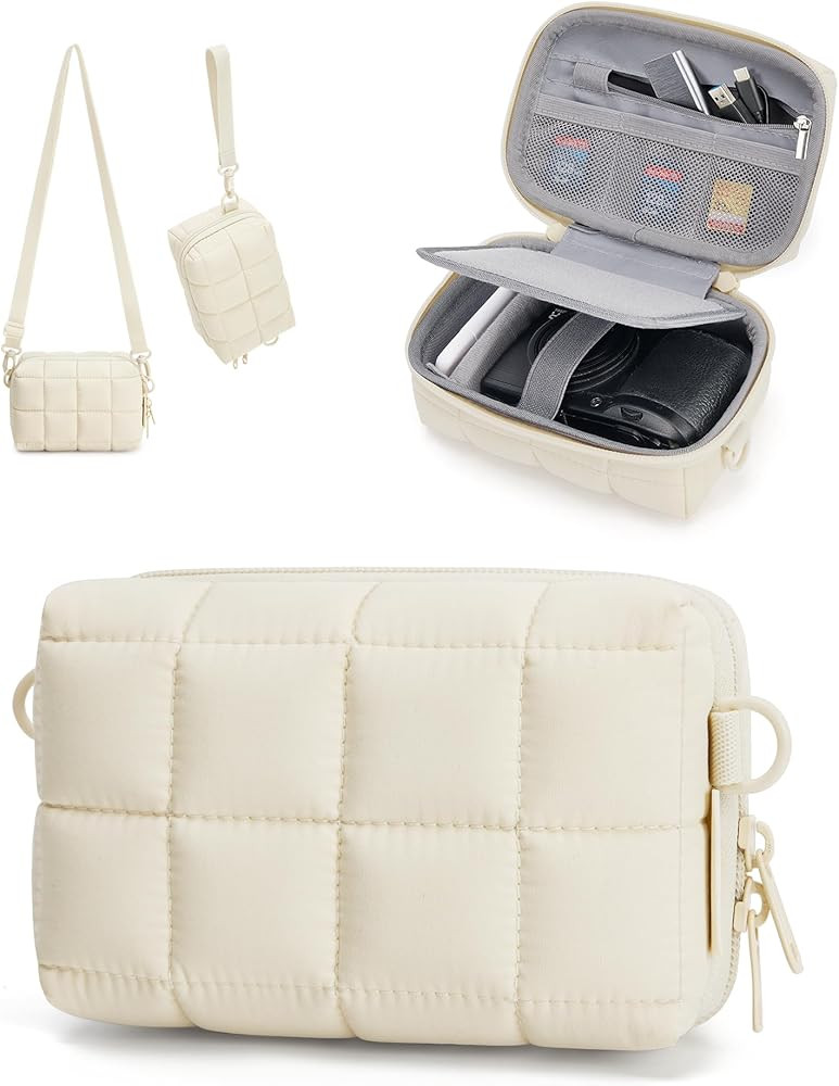 BAGSMART Digital Camera Case, Protective Puffy Camera Case with 2 Carrying Ways, Lightweight & Wa... | Amazon (US)