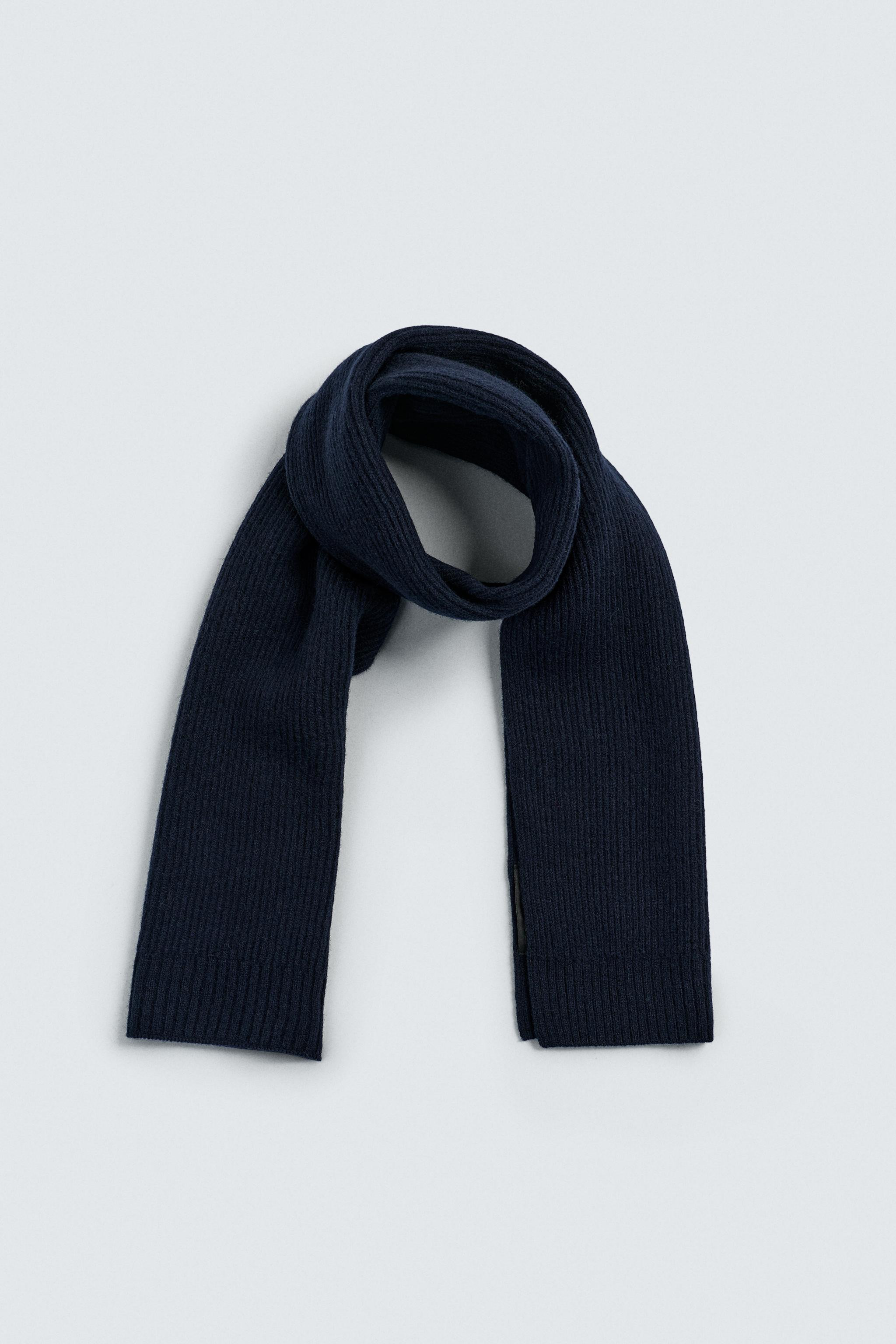 WOOL KNIT SCARF | Zara US